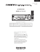 Onkyo HTR-550 Service Manual