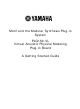 Yamaha PLG150-VL Getting Started Manual
