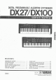 Yamaha DX27 Service Manual