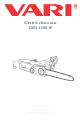 Vari VARI 2300 W Instructions For Use Manual