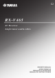 Yamaha RX-V465 Owner's Manual