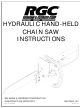 RGC 6122225 Instructions Manual