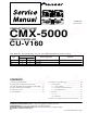 Pioneer cmx-5000 Service Manual