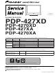Pioneer PDP-4270XA Service Manual