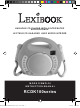 LEXIBOOK RCDK100 Series Instruction Manual