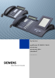 Siemens optiPoint 410 User Manual