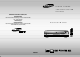 Samsung HT-DB600 Instruction Manual