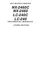 Star Micronics NX-2460C Technical Manual