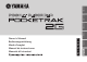 Yamaha POCKETRAK 2G Owner's Manual
