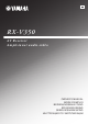 Yamaha RX-V350 Owner's Manual