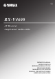 Yamaha RX-V4600 Owner's Manual