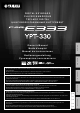 Yamaha YPT-330 Owner's Manual