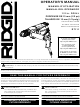 RIDGID R7111 Operator's Manual