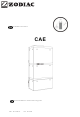 Zodiac CAE Installation Instructions Manual