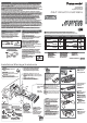 Panasonic CQ-C1121U Installation Instructions