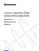 Lenovo IdeaPad Z585 Hardware Maintenance Manual