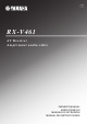 Yamaha RX-V461 Owner's Manual