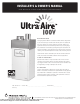 Therma-Stor Ultra-Aire 100V Owner's Manual