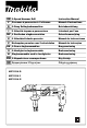 Makita hp2042 Instruction Manual