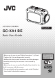 JVC GC-XA1 BE Basic User's Manual