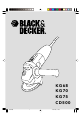Black & Decker KG68 User Manual