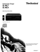 Technics SL-MC7 Operating Instructions Manual
