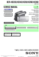 Sony DCR-HC23E Service Manual