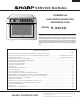 Sharp R-8000G Service Manual
