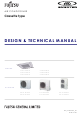 Fujitsu AUXG18LRLB Technical Manual