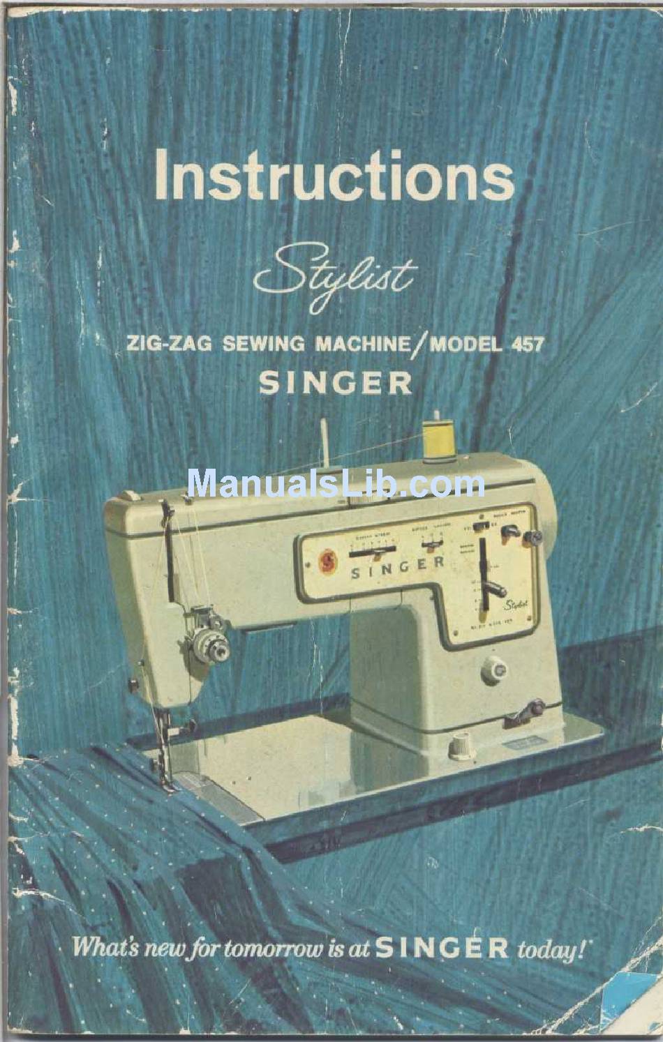 SINGER 457 INSTRUCTIONS MANUAL Pdf Download | ManualsLib