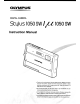 Olympus Stylus 1050 SW Instruction Manual