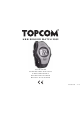 Topcom HBM Sensor Watch 2002 User Manual