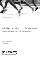 Motus Millennium Series User Manual