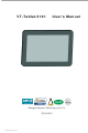 CHENGDU VANTRON TECHNOLOGY VT-Tablet-5101 User Manual