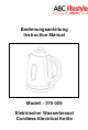 abc 370 029 Instruction Manual