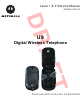 Motorola U9 Service Manual