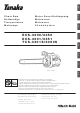 Tanaka ECS-3300 Handling Instructions Manual