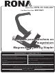 Rona RFS-15-1 Operator's Manual
