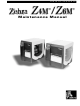 Zebra Z4M Maintenance Manual