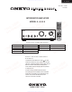 Onkyo A-9555 Service Manual