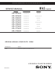 Sony KDL-32FA400 Service Manual