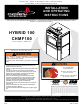 Continental Refrigerator HYBRID 100 Installation And Operating Instructions Manual