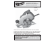 Milwaukee 6391 Operator's Manual