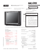 Sanyo Vizzon HT27547 Service Manual