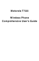 Motorola T722I User Manual