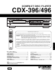 Yamaha CDX-396 Manual