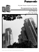 Panasonic KX-TD816 Programming Manual