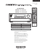 Onkyo TX-SR804 Service Manual