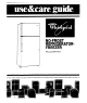 Whirlpool ET14AK Use And Care Manual