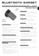 media-tech BLUETOOTH EARSET MT3529 Instruction Manual